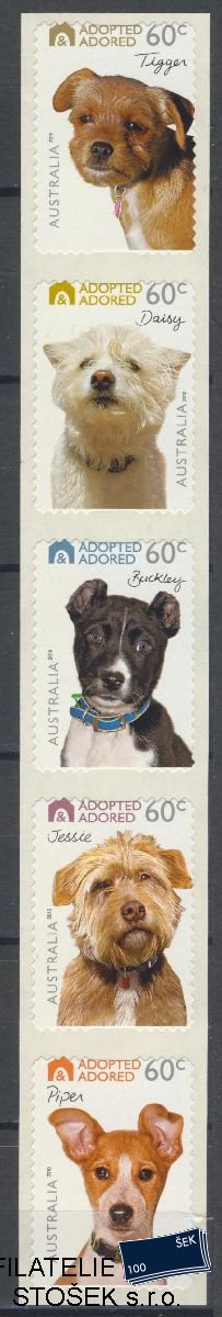 Austrálie známky Mi 3415-19