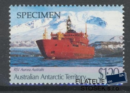 Australská Antarktida známky Mi 89 - Specimen