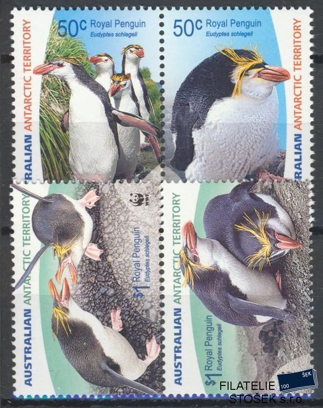 Australská Antarktida známky Mi 169-72