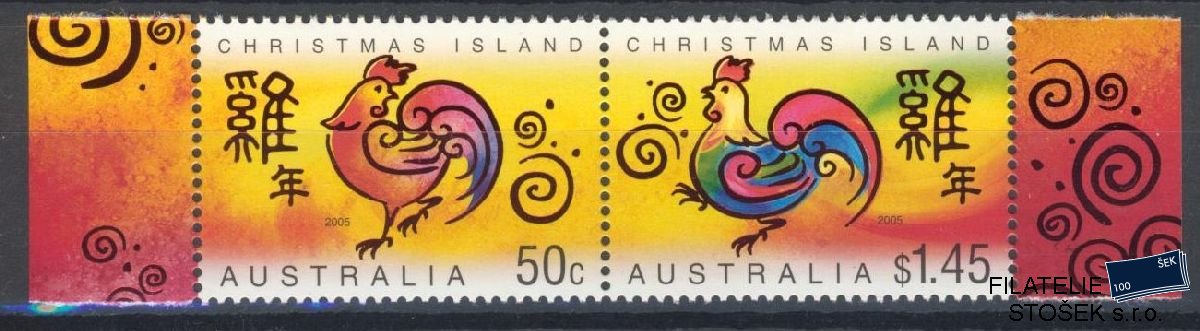Christmas Islands známky Mi 551-52