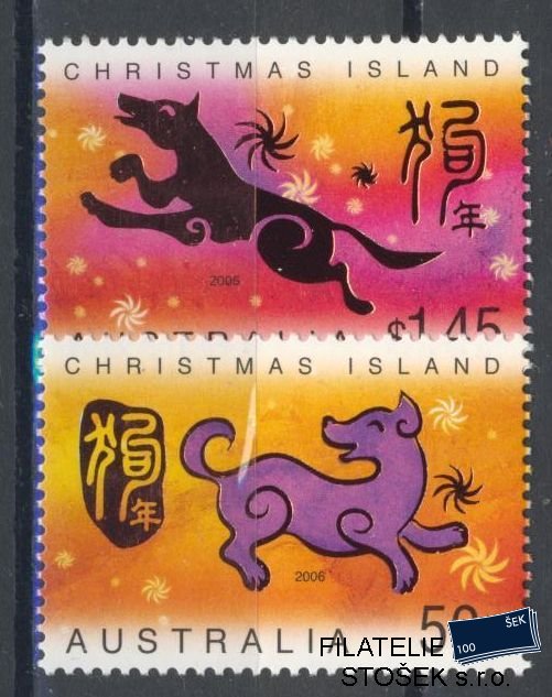 Christmas Islands známky Mi 567-68