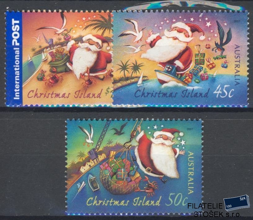 Christmas Islands známky Mi 612-14