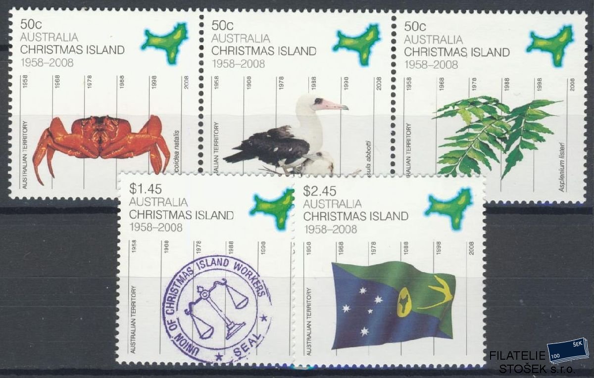 Christmas Islands známky Mi 629-33