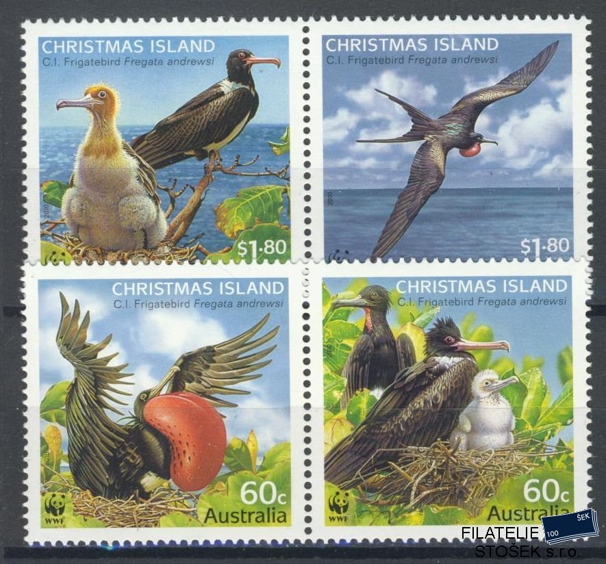 Christmas Islands známky Mi 681-84