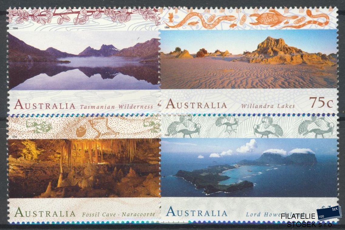 Austrálie známky Mi 1536-39