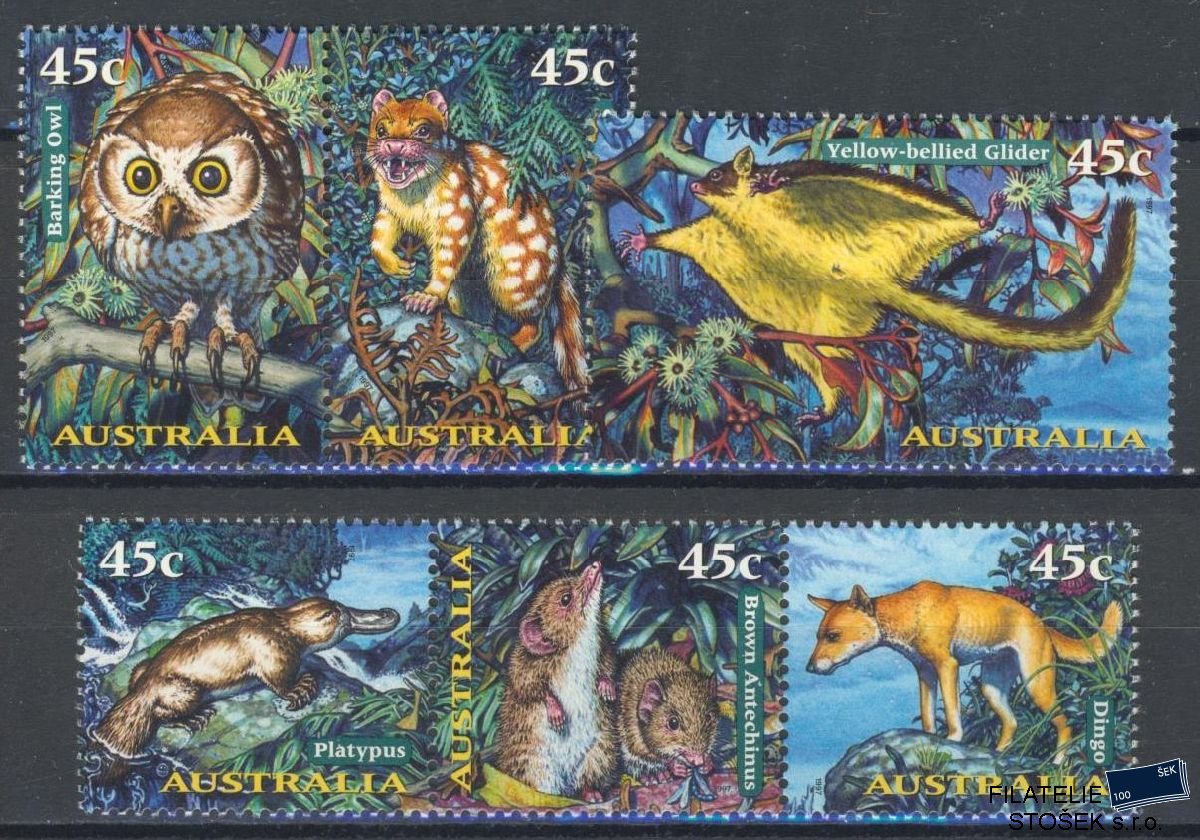 Austrálie známky Mi 1664-69