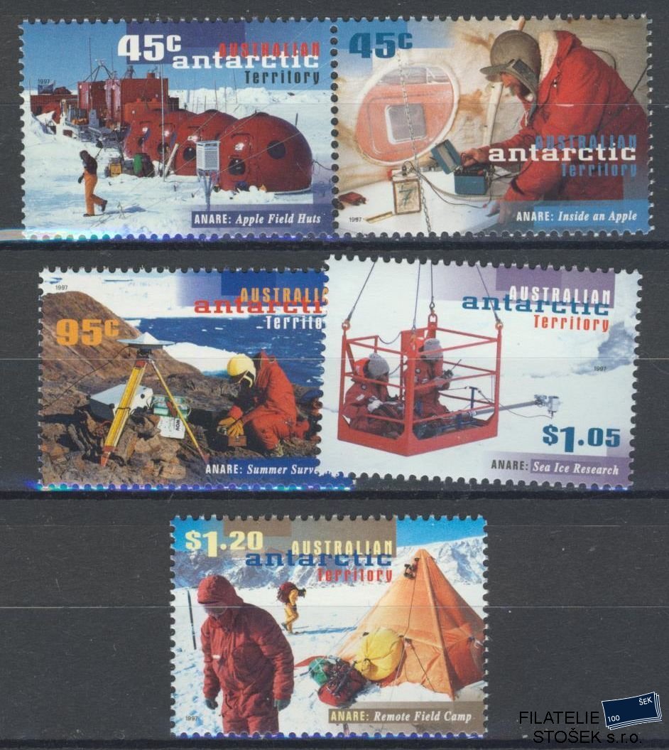 Australská Antarktida známky Mi 110-14