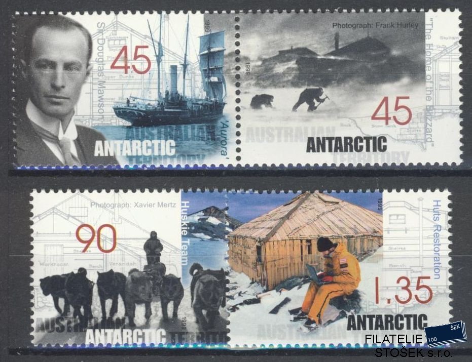 Australská Antarktida známky Mi 119-22