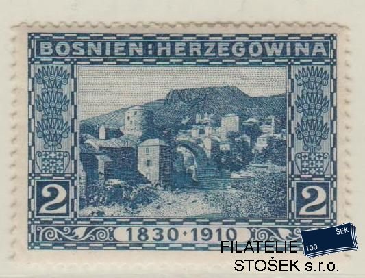 Bosna známky Mi 30 Zt - Modrý