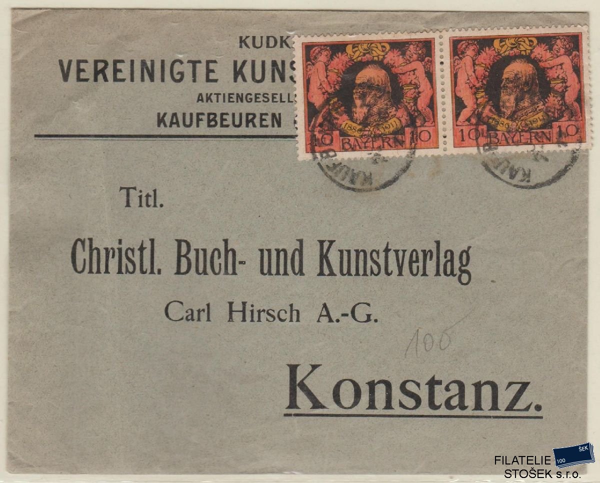 Německo celistvosti - Bayern - Kaufbeuern - Konstanz