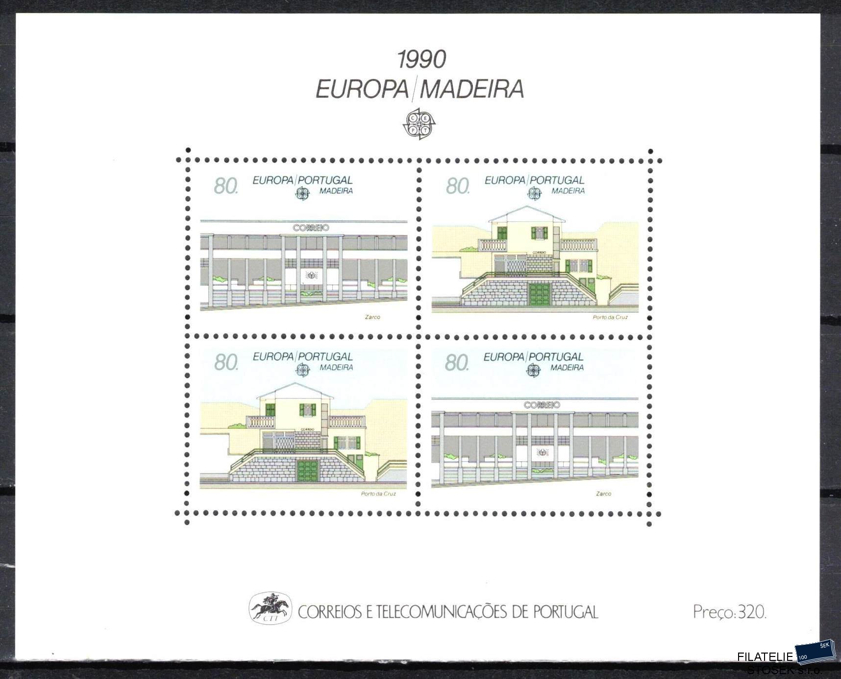 Madeira známky Mi 0133-4 - Bl.11