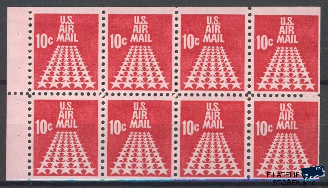 USA známky Mi 939 Sešitkový list