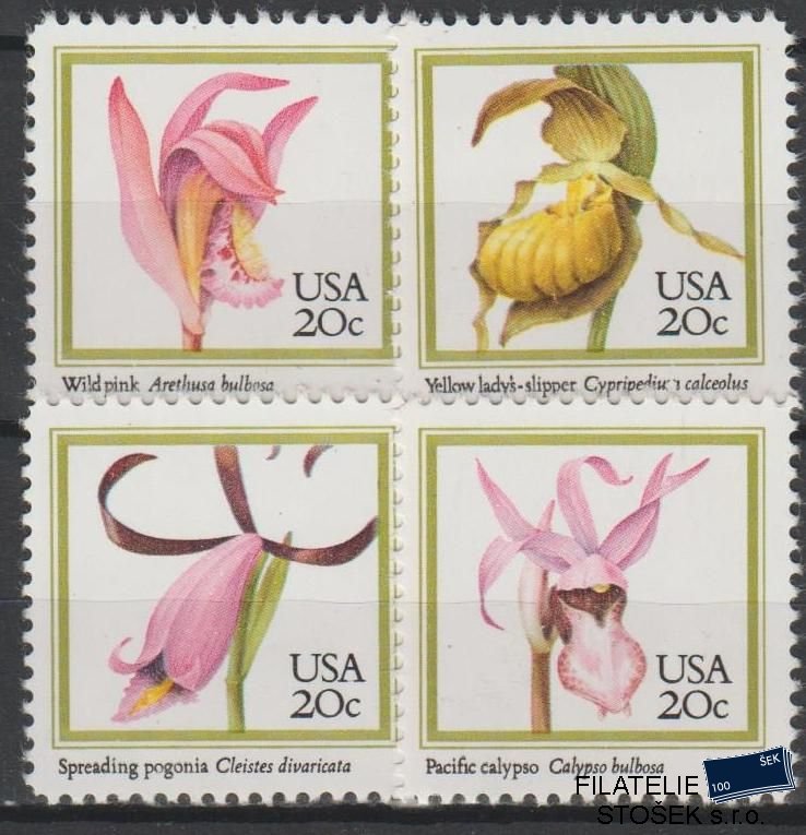 USA známky Mi 1683-86