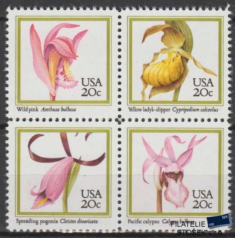 USA známky Mi 1683-86