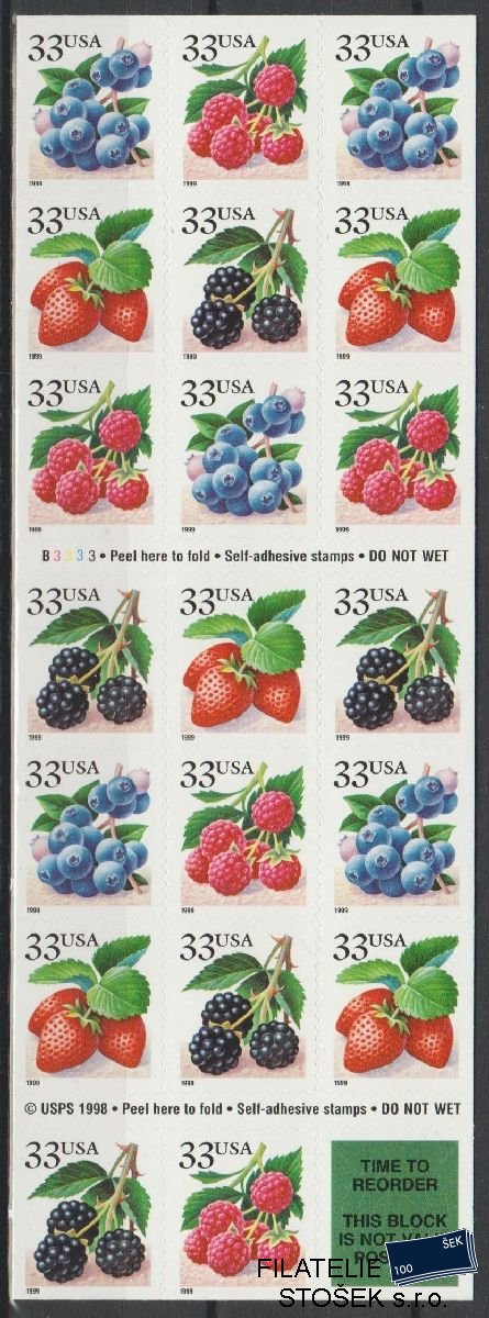 USA známky Mi 3110-13
