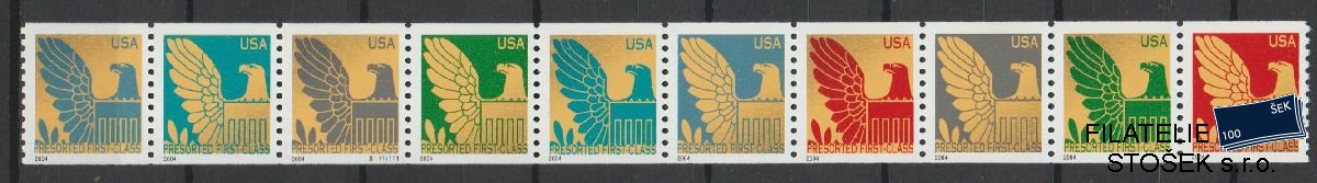 USA známky Mi 3822-31