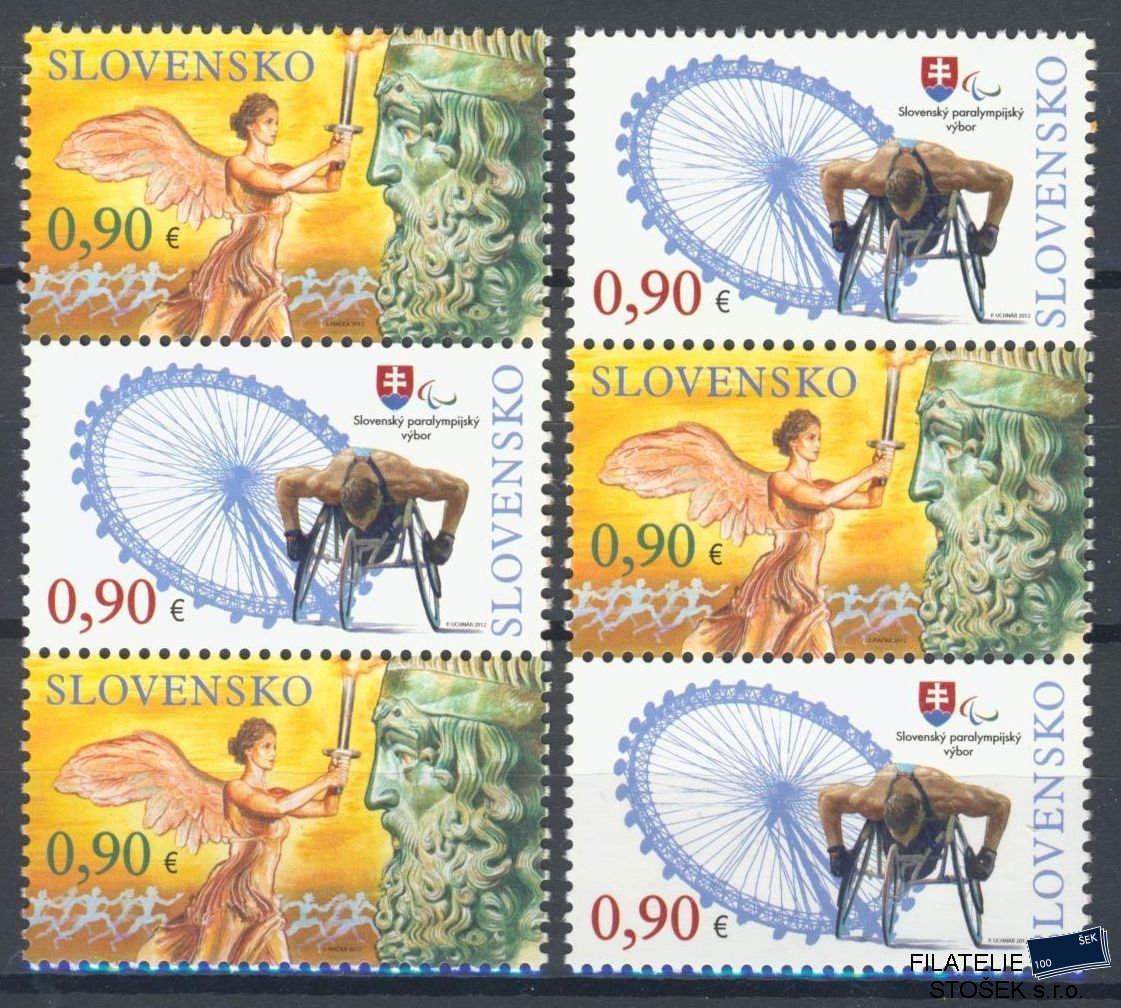 Slovensko známky 519-20 Spojky - Sestava známek