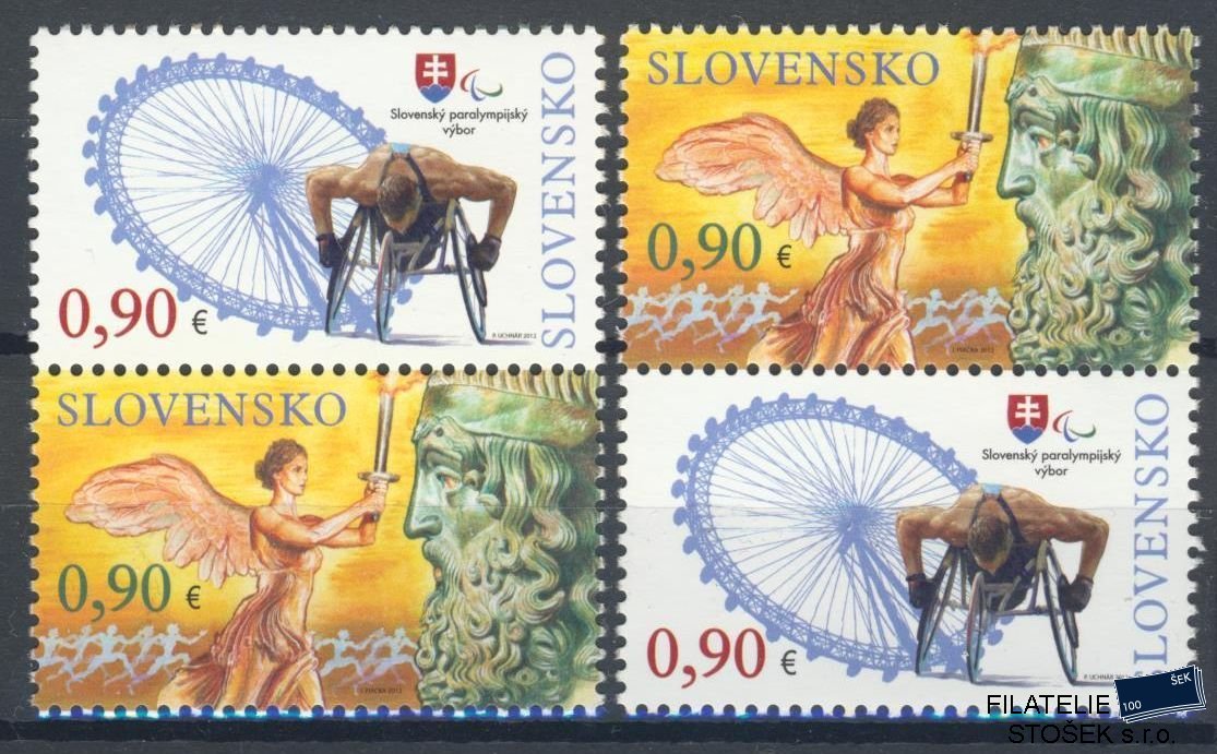 Slovensko známky 519-20 Spojky - Sestava známek