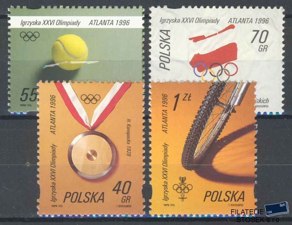 Polsko známky Mi 3605-8