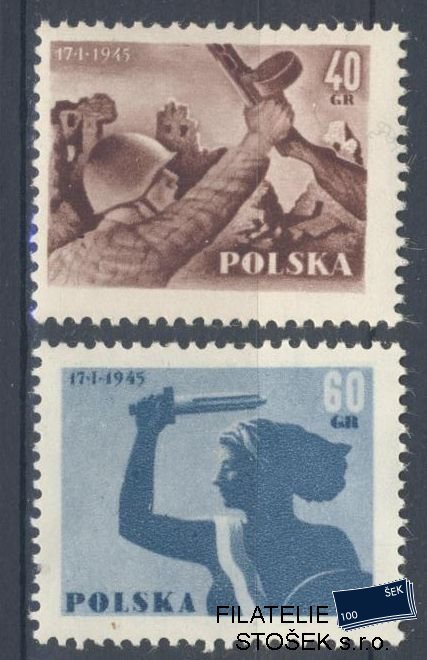 Polsko známky Mi 897-98