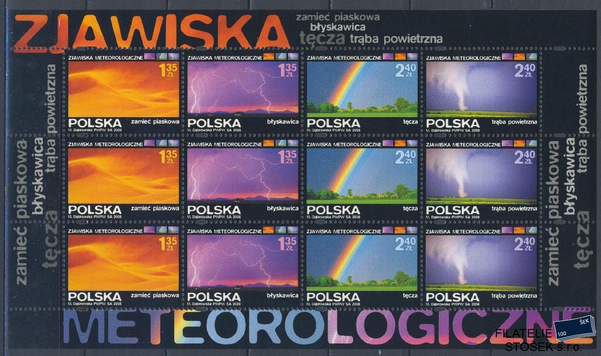 Polsko známky Mi 4355-58 KL