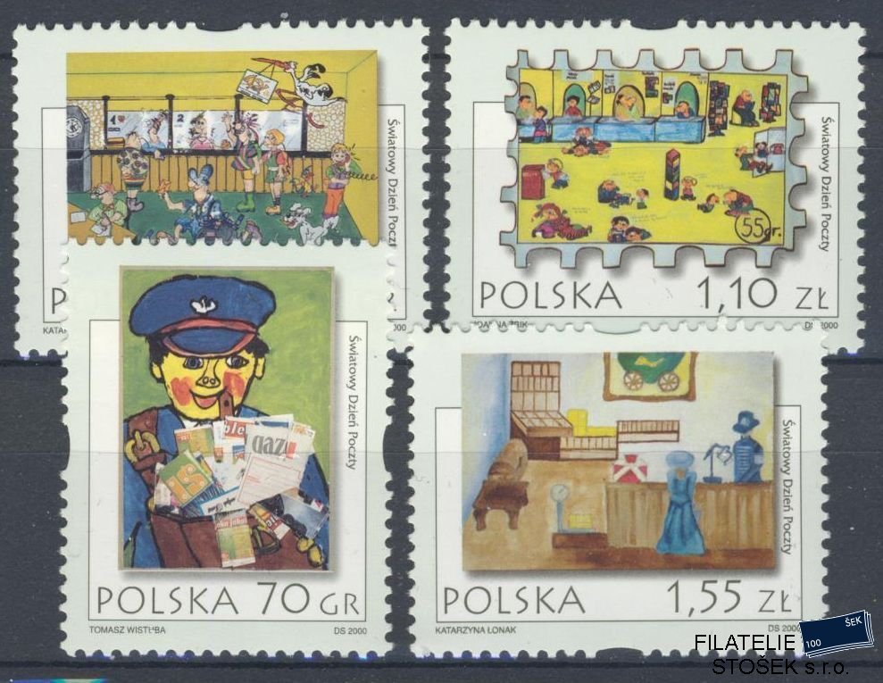 Polsko známky Mi 3858-61