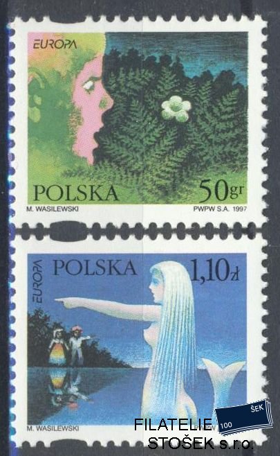 Polsko známky Mi 3647-48