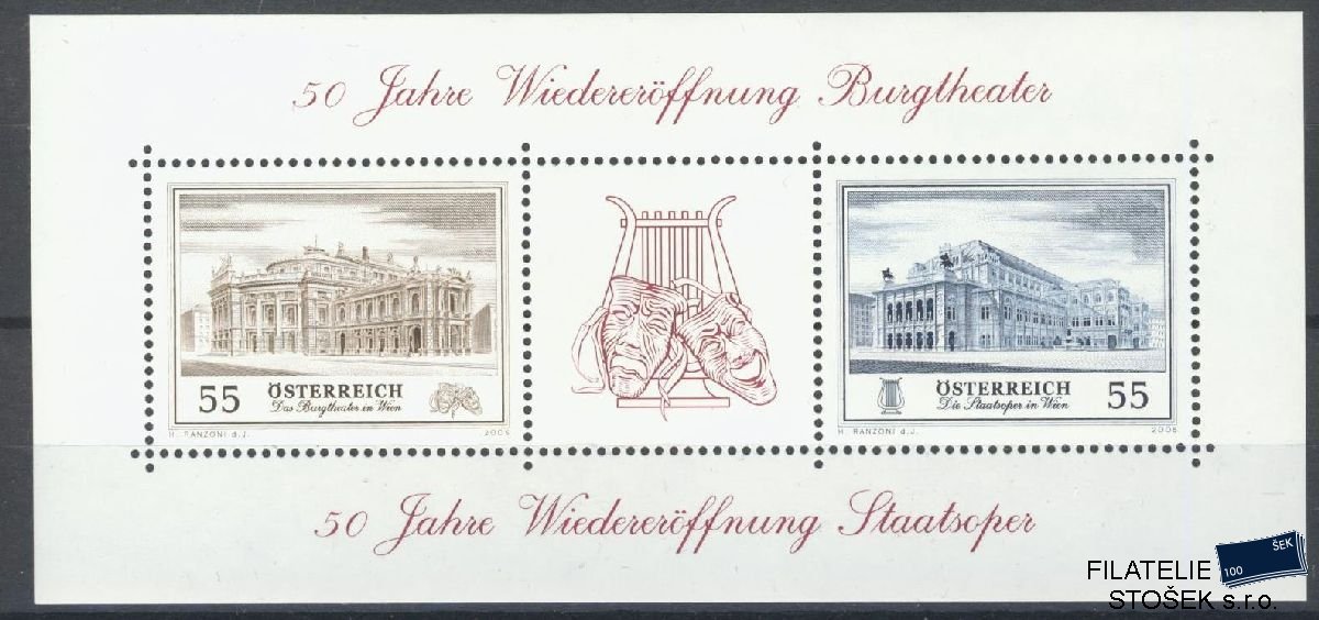 Rakousko známky Mi Blok 30