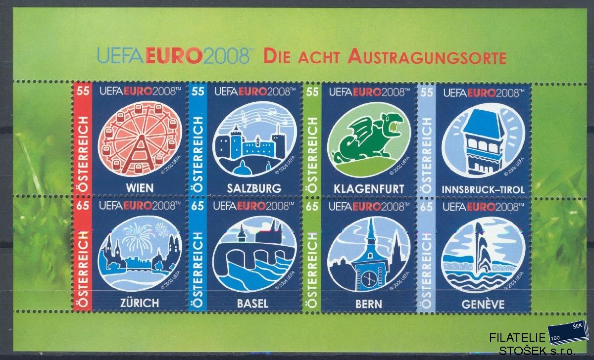 Rakousko známky Mi 2697-2704 PL