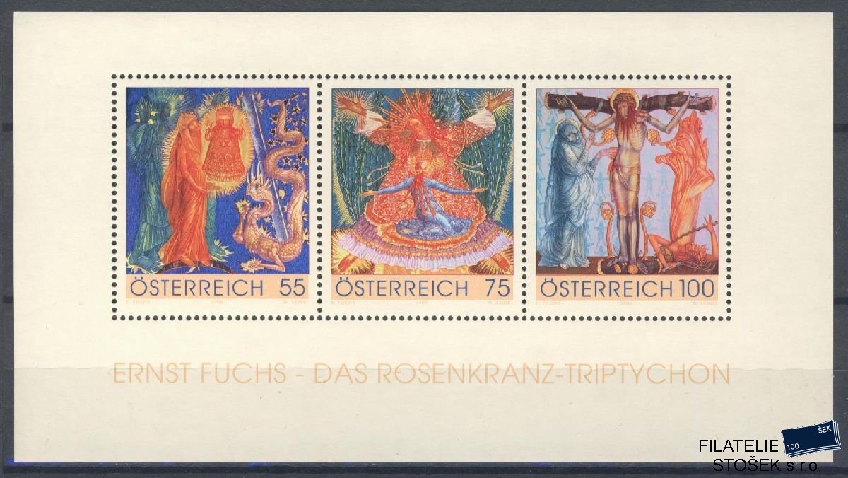 Rakousko známky Mi Blok 54
