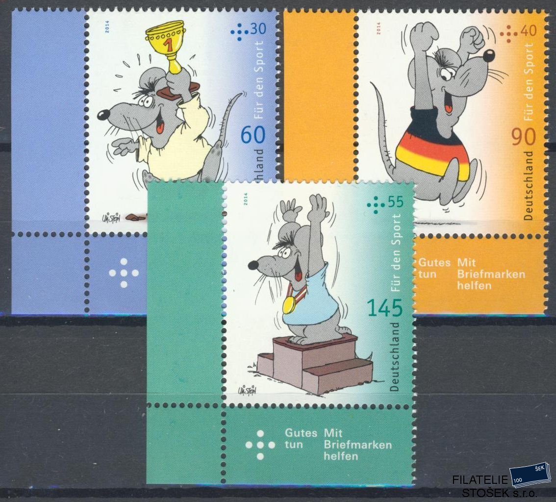 Bundes známky Mi 3075-78