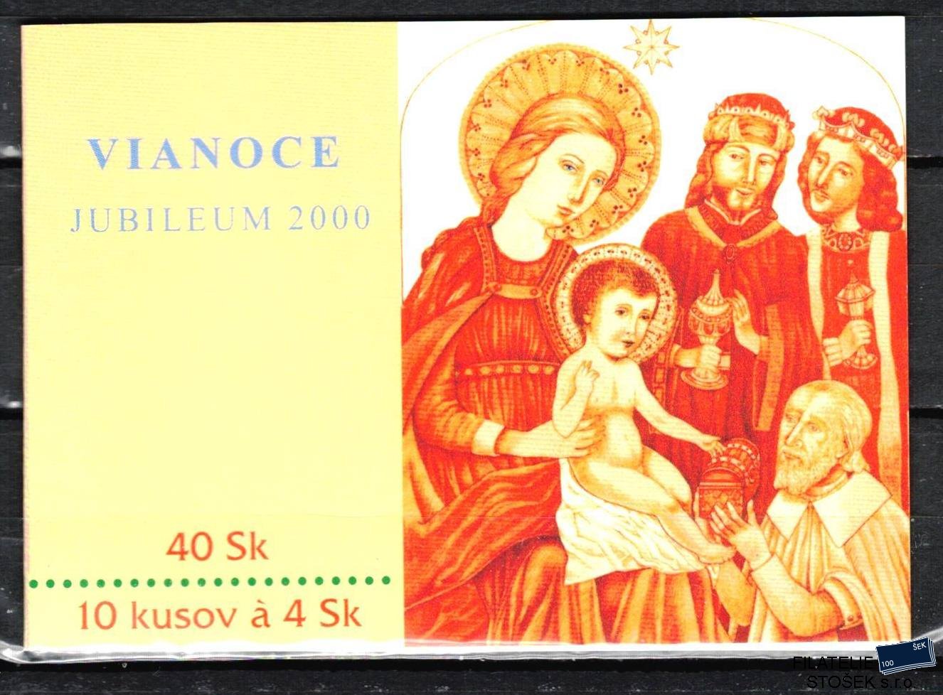 Slovensko známky 0219 známkový sešitek 37