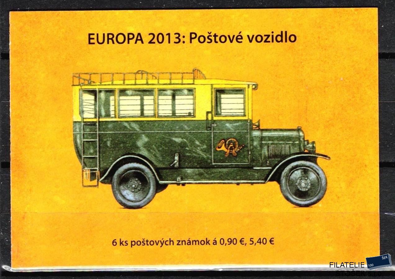 Slovensko známky 0538 B známkový sešitek 73