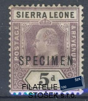 Sierra Leone známky Mi 62 Specimen