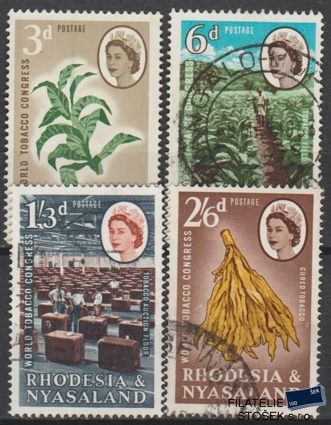 Rhodesia & Nyasaland známky Mi 45-48