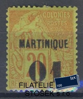 Martinique známky Yv 3