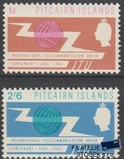 Pitcairn Islands známky Mi 52-53