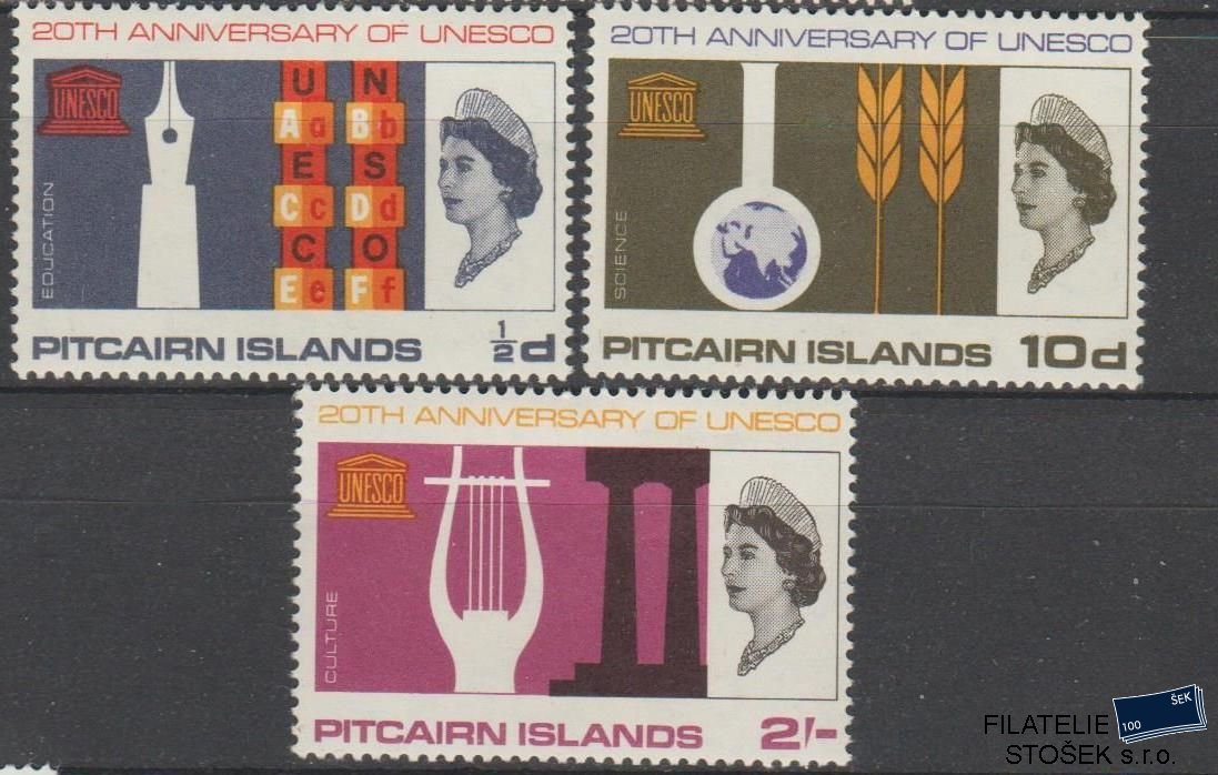 Pitcairn Islands známky Mi 64-66