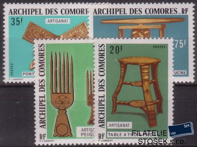 Comores známky Yv 091-4