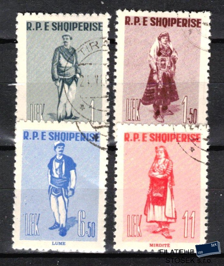 Albánie známky Mi 623-6