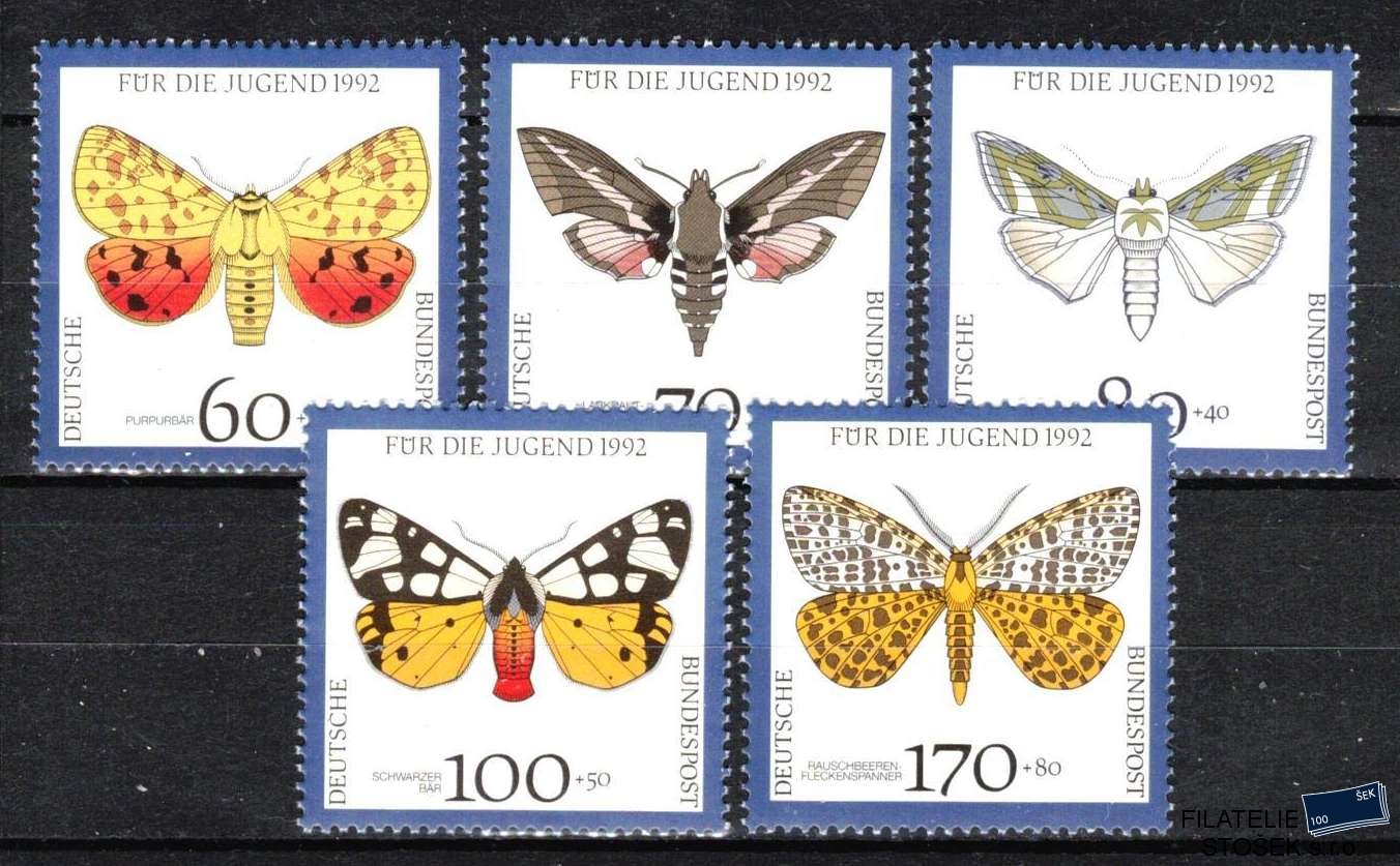 Bundes známky Mi 1602-6