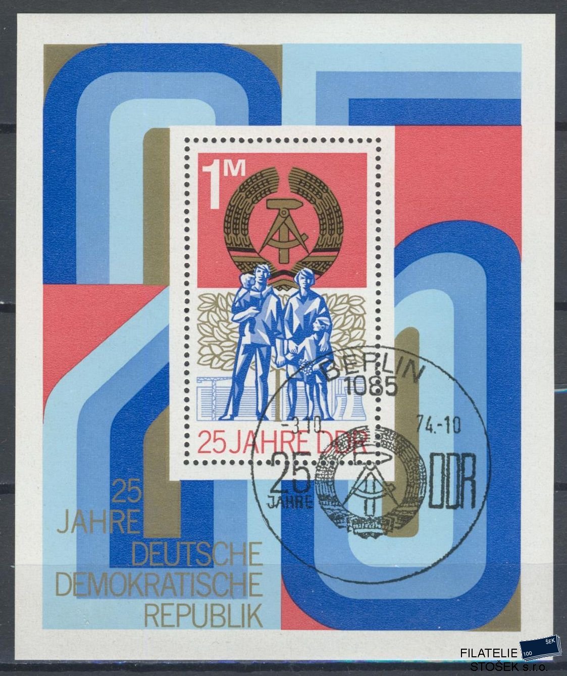 NDR známky Mi 1983 - Bl.41