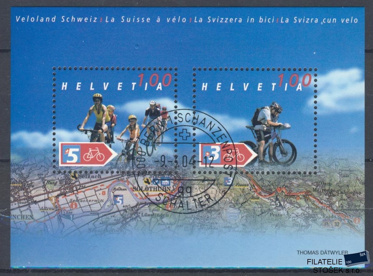 Švýcarsko známky Mi Blok 35
