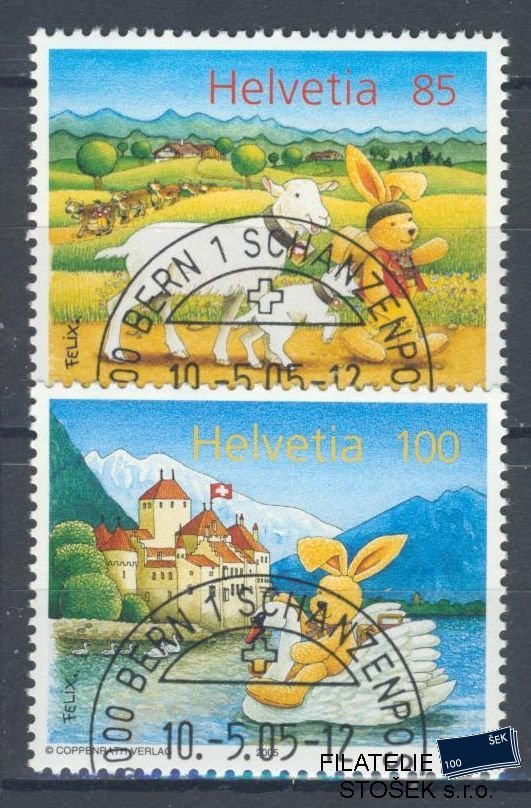 Švýcarsko známky Mi 1923-24