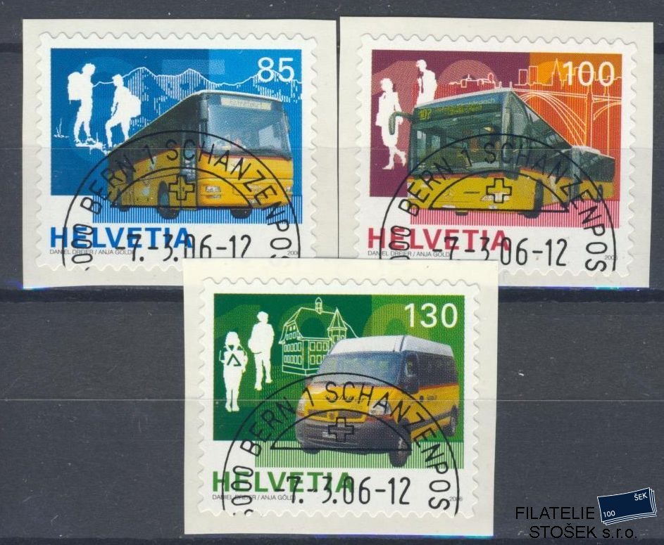 Švýcarsko známky Mi 1956-58