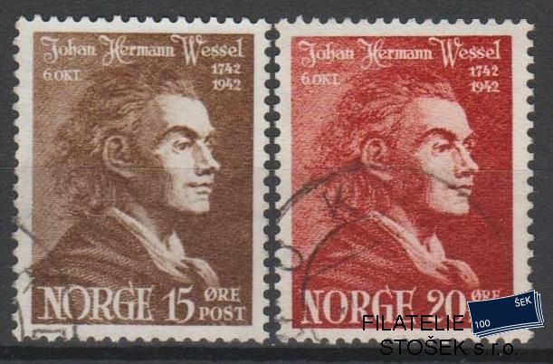 Norsko známky Mi 272-73