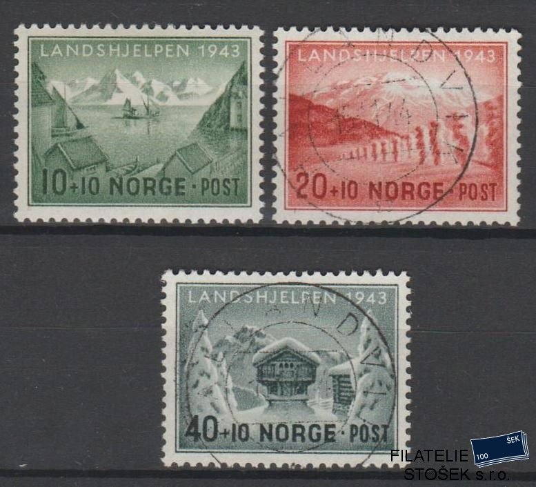 Norsko známky Mi 292-94