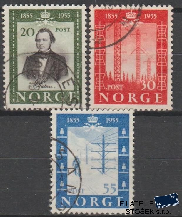 Norsko známky Mi 387-89