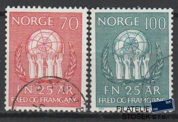 Norsko známky Mi 611-12