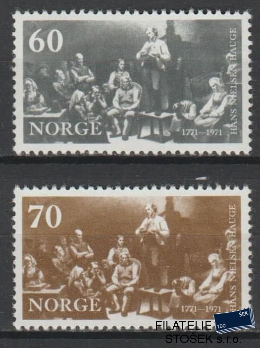 Norsko známky Mi 625-26